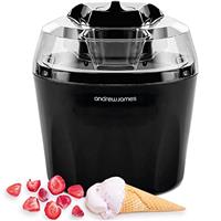Andrew James Ice Cream Maker Machine | Makes Delicious Soft Ice Cream | Detachable Mixing Paddle | 1.5L | Frozen Yoghurt and Sorbet | Ingredients Funnel | Voted Best Buy by Which£ Magazine