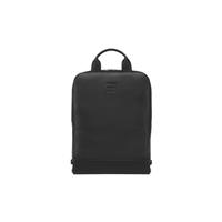 Moleskine - Classic Vertical Device Bag, Leather PC Backpack for Laptop, Tablet, Notebook and iPad Up to 15 Inch, Office and Work Bag, Size 30 x 8.5 x 40 cm, Black