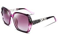 FEISEDY Polarised Sunglasses Womens Trendy Oversized Ladies Sun GlassesSparkling Composite Big Frame UV400 Protection B2289