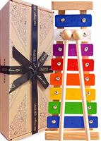 Superior Sound Wooden Xylophone for Kids | Musical Instrument with Song Sheets | Educational & Fun Music Toy | Jaques of London Since 1795
