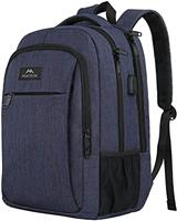MATEIN Travel Laptop Backpack, Work Bag Lightweight Laptop Bag with USB Charging Port, Anti Theft Business Backpack, Water Resistant School Rucksack Gift for Men and Women