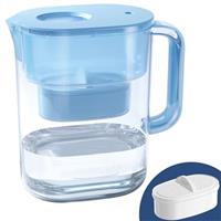 Waterdrop Lucid Water Filter Jug with 190 Days Filter, 3.5L, Reduces Lead, Fluoride, Chlorine and More, NSF Certified, BPA Free (Replacement Filter: WD-PF-01A Plus)