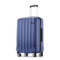 Kono Luggage Lightweight ABS Hard Shell Trolley Travel Suitcase with 4 Wheels
