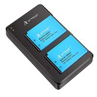 Artman LP-E17 Battery 1300mAh and Rapid Dual Micro USB Charg