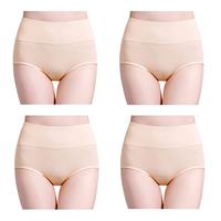 wirarpa Ladies Knickers Cotton Full Briefs High Waisted Underwear Panties for Women Multipack