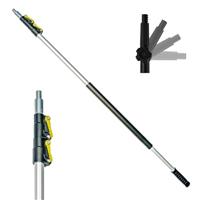 DOCAZOO DocaPole Extension Pole - Multi-Purpose Telescopic Pole/Light Bulb Changer/Paint Roller/Feather Duster Pole/Telescoping Pole for Window Cleaning, Gutter Cleaning & Hanging Lights