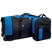 iN Travel Foldable Holdall Luggage Bag with Plastic Wheels. Use as a Lightweight Luggage Bag Suitcase or Backpack. Ideal for Travel, Sports kit & Equipment.