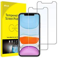 JETech Screen Protector for iPhone 11 and iPhone XR 6.1-Inch, Tempered Glass Film, 2-Pack