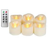 Erosway LED Candles Realistic Flickering Votive Candle Tea L