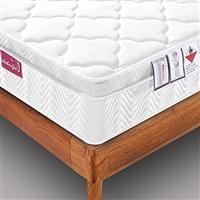 dosleeps 10.2 Inch Double Mattress 9-Zone Pocket Sprung Mattress with Memory Foam and 3D Fabric - Orthopaedic Mattress (4FT6(135 x 190 x 26cm))