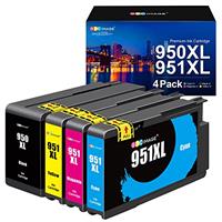GPC Image Multipack Ink Cartridges Replacement for HP 364XL 364 Compatible with 5510 5520 5522 5524 6510 6520 B8550 C5388 7510 7520 4620 3070A (Black Cyan Magenta Yellow, 4-Pack)