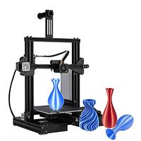 Official Creality 3D Printer Ender-3 FDM DIY Printers High-Precision Printing Stable Power Supply Rapid Heating Up Quality Extruder Resume Printing High-standard V-profile Printing Size: 220x220x250mm