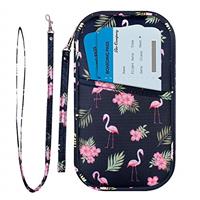 homchen RFID Blocking Travel Passport Wallet Holder, Document Organiser Case Credit Card Holders for Men and Women