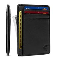 POWR Mens Wallet, Slim RFID Blocking Minimalist Credit Card Holder