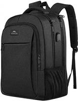 MATEIN Travel Laptop Backpack, Work Bag Lightweight Laptop Bag with USB Charging Port, Anti Theft Business Backpack, Water Resistant School Rucksack Gift for Men and Women
