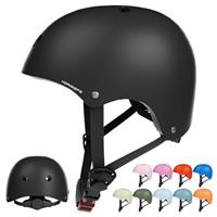 KORIMEFA Kids Bike Helmet Toddler Helmet for 2-13 Years Old Boys Girls Adjustable Skateboard Helmet Multi-Sports Lightweight Helmet Safety Protection Gear for BMX Cycling Skateboard Scooter