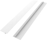 2 Pack CozyKit Silicone Kitchen Stove Counter Gap Cover Long & Wide Gap Filler Seals Spills Between Counters, Stovetops, Washing Machines, Oven, Washer, Dryer - Heat-Resistant and Easy Clean