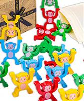 Jaques of London Monkey Wooden Stacking Toy | Toddler Games for 1 2 3 Year Old Boys and Girls | Animal Toys | Since 1975