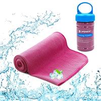 YQXCC Cooling Towel (120x30 cm) Ice Towel for Neck, Soft Breathable Chilly Towel, Microfibre Cool Towel for Yoga, Golf, Gym, Camping, Running, Workout & More Activities