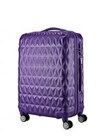 Hard Shell Cabin Carry On Suitcase 55 cm 2.5 kg 35 litres 4 Wheels with Built in 3 Digit Combination Lock, Approved for Ryanair, easyJet, British Airways & More