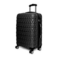 Hard Shell Cabin Carry On Suitcase 55 cm 2.5 kg 35 litres 4 Wheels with Built in 3 Digit Combination Lock, Approved for Ryanair, easyJet, British Airways & More