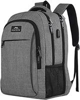 MATEIN Travel Laptop Backpack, Work Bag Lightweight Laptop Bag with USB Charging Port, Anti Theft Business Backpack, Water Resistant School Rucksack Gift for Men and Women