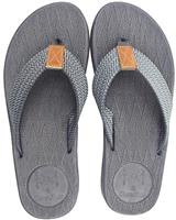 KuaiLu Mens Flip Flops Arch Support Comfortable Cushion Walking Waterproof Thong Sandals Lightweight Yoga Foam Summer Beach Slip on Slippers