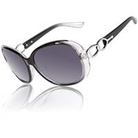 CGID Sunglasses Womens Polarised Retro Designer Ladies Sun Glasses Big Frame Oversized Shades UV400 Protection