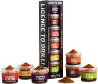 SPICENTICE - The Ultimate Spice, Seasoning & Marinade BBQ Rub Grill Gift Set - 100% Natural - Salt & Sugar Free - Delicious Food Cooking Gift