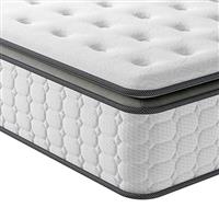 Vesgantti 5FT King Size Mattress, 10.6 Inch Pocket Sprung Mattress King Size with Breathable Foam and Individually Pocket Spring - Medium, Upgraded Pillow Top Collection