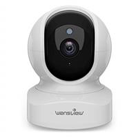 wansview Security Indoor Pet Camera, 2K Dog Camera with APP, WiFi CCTV Camera House Security for Baby Monitor, Real-time Alert 2-Way Audio Night Vision Pan/Tilt, SD Card Storage, Works with Alexa Q5