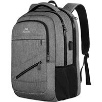MATEIN Laptop Backpack, 17 Inch College Backpack for High School, Large Travel Backpack Water Resistant Laptop Bag Business Work with USB Charger Port, Anti Theft TSA Rucksack for Men Women