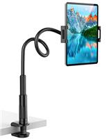 FAPPEN Universal Adjustable Gooseneck Tablet Holder, Flexible Phone Stand for Bed Desk, 360 Rotatable, Compatible with iPad Tablets Smartphones Other 4.7"-12.9" Device