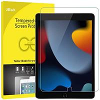 JETech Screen Protector for iPad (10.2-Inch, 2021/2020/2019 Model, 9/8/7 Generation), Tempered Glass Film
