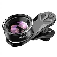 APEXEL 4 In 1 Clip-On Phone Lens Kit, Mini Tripod for iPhone Samsung Huawei and most Android Smartphone