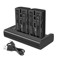 Neewer NP F550 Battery Charger Set for Sony NP F970,F750,F77