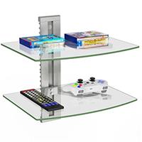 WALI Floating Entertainment Center Shelves, Holds Up to 8 kg