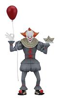 NECA 45469 Action Figure, Stylized Pennywise, Red and White