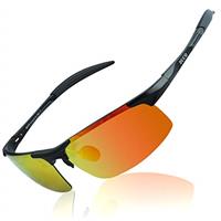 DUCO Polarized Sunglasses Mens Sun Glasses Sports Eyewear Fishing Golf Driving UV400 Protection 8177S