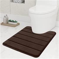 smiry Memory Foam Bath Mat Extra Soft Non-Slip Bathroom Mat, Super Absorbent Bath Mats for Bathroom Floor, Machine-Washable Dry Bath Rug Foot Mat