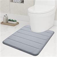 smiry Memory Foam Bath Mat Extra Soft Non-Slip Bathroom Mat, Super Absorbent Bath Mats for Bathroom Floor, Machine-Washable Dry Bath Rug Foot Mat