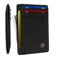 POWR Mens Wallet, Slim RFID Blocking Minimalist Credit Card Holder