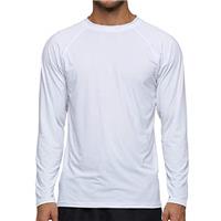 Arcweg Rashguard Men Long Sleeves Diving UV Protection UPF 50+ Elastic Rash Vest Loose Fit Top Swimming Quick Drying Surfing Pool T-Shirt Sports Top Rashie