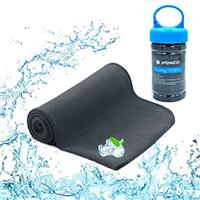 YQXCC Cooling Towel (120x30 cm) Ice Towel for Neck, Soft Breathable Chilly Towel, Microfibre Cool Towel for Yoga, Golf, Gym, Camping, Running, Workout & More Activities
