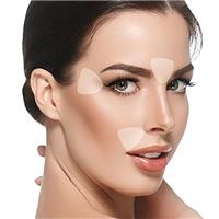 Blumbody Face & Forehead Wrinkle Patches - Mini Anti Wrinkle Facial Patches to Smooth Eye, Mouth, Forehead Wrinkles - Non-Silicone Face Tape for Fine Wrinkles between Eyes & Face - 160 Face Patches