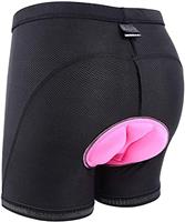 Sportneer Women's 3D Padded Bicycle Cycling Shorts with Anti-Slip Design, Breathable & Adsorbent