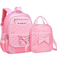 VIDOSCLA Kids Girls Backpack for School Students Bookbag Tee