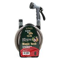 LINZI Expandable Garden Water Hose 15M 50FT Magic Hose Doubl