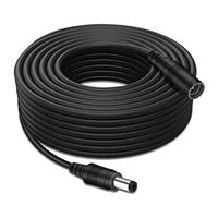 Tonton CCTV Power Extension Cable, 2.1mm x 5.5mm Male to Female 12V DC Power Extension cable, Compatible with CCTV Security Camera, DVR, Router, Printer, LED Strip