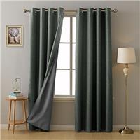 Deconovo Blackout Curtains 72 Drop Pair, Thermal Insulated T
